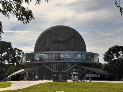Buenos Aires - Planetarium. Een klein beetje extra informatie opdoen voor de aanstaande eclips.